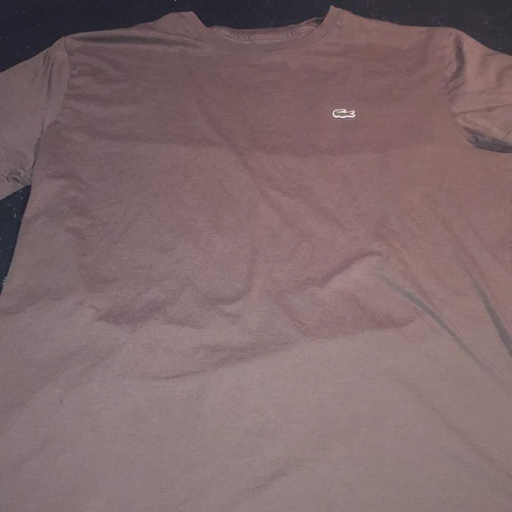 Men's crew neck Lacoste t shirt